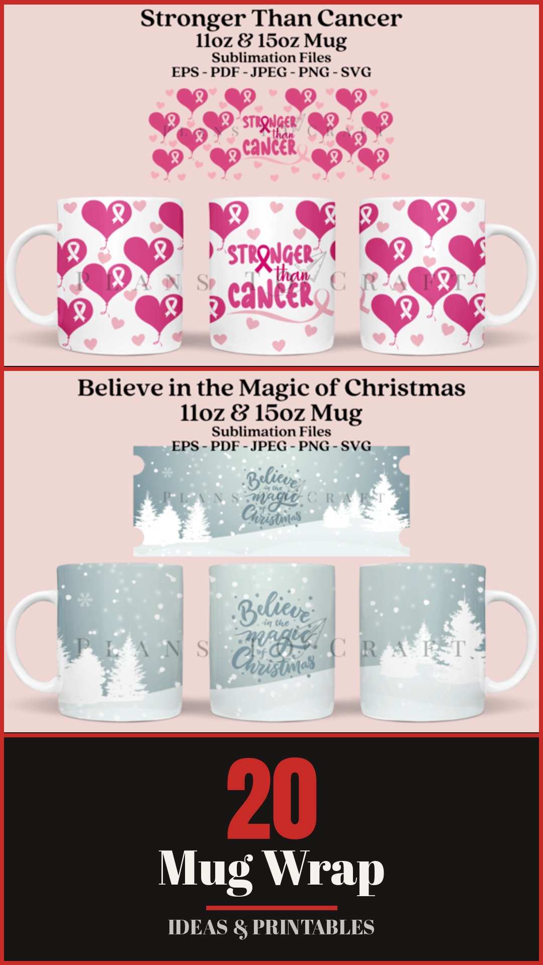 20 Mug Wrap